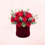 Box de Rosas Azules y Ferrero