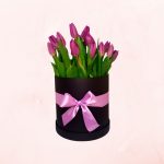 Box de 20 Tulipanes Violeta