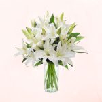 Ramo de 20 Lilium Blancos