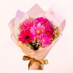 Ramo de 6 Gerberas Rosadas