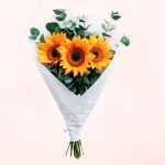 Ramoo de 3 Girasoles