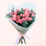 Ramo de Mini Rosas Rosadas