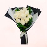 Ramo de 12 Rosas Blancas Importadas
