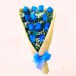Ramo de 13 Rosas Azules