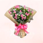 Ramo de 20 Tulipanes Rosados