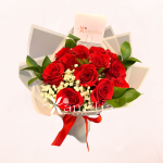 Ramo de 12 Rosas Rojas Importadas