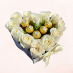 Box Corazon de Rosas y Bombones
