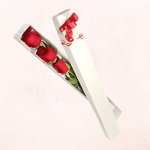 Caja de 3 Rosas Rojas