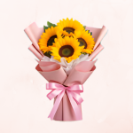 Ramo de  4 Girasoles