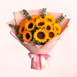 Ramo de 15 Girasoles