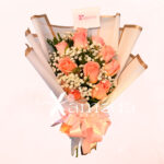 Ramo de 12 Rosas Rosadas